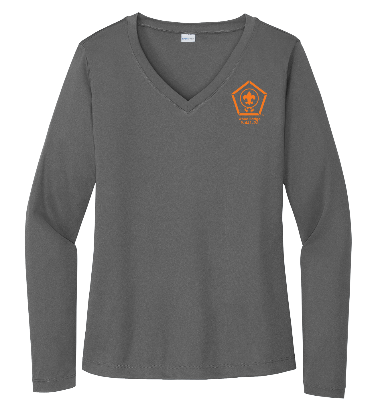Wood Badge Long Sleeve Ladies T-shirt